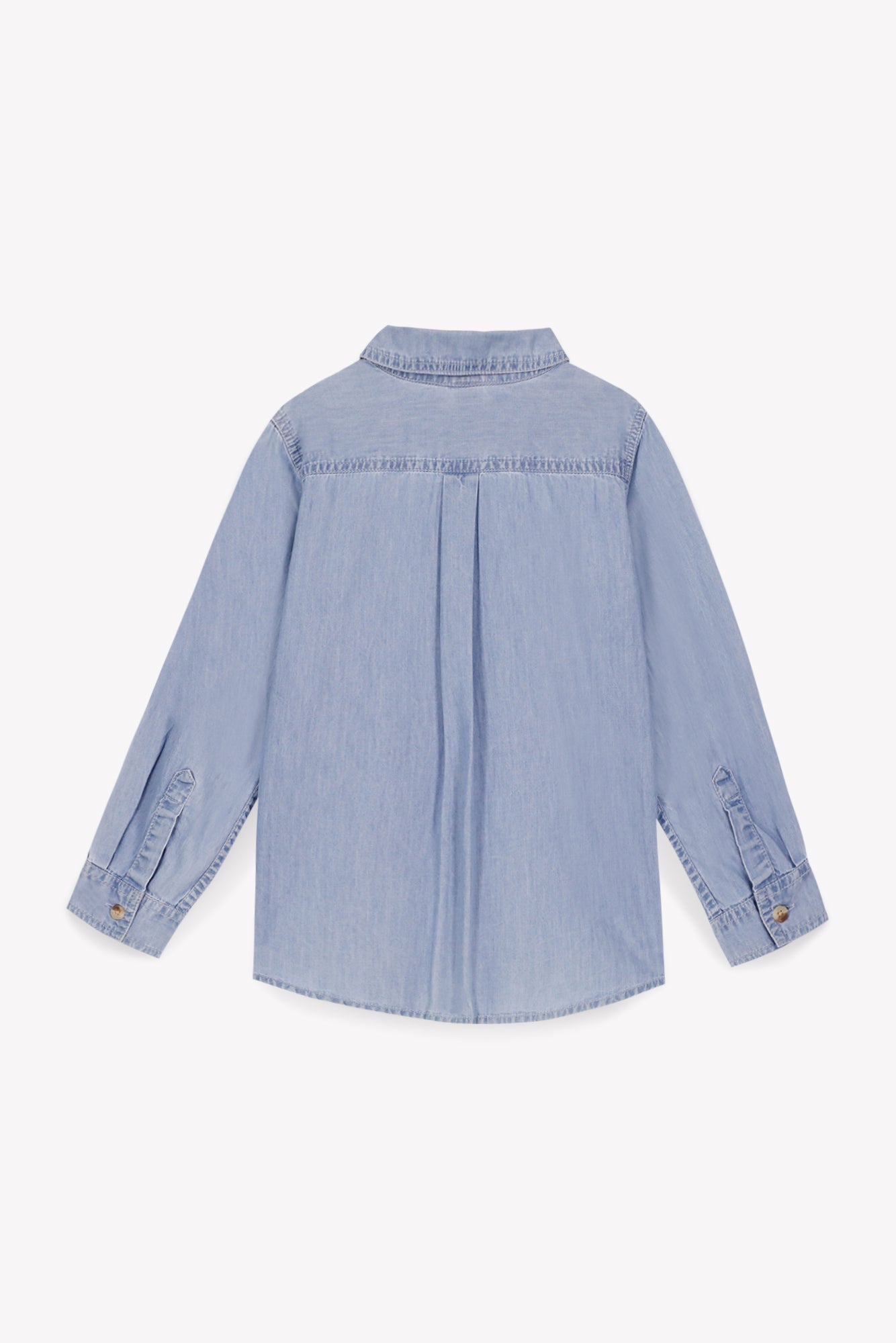 Chemise - Paname bleue chambray coton