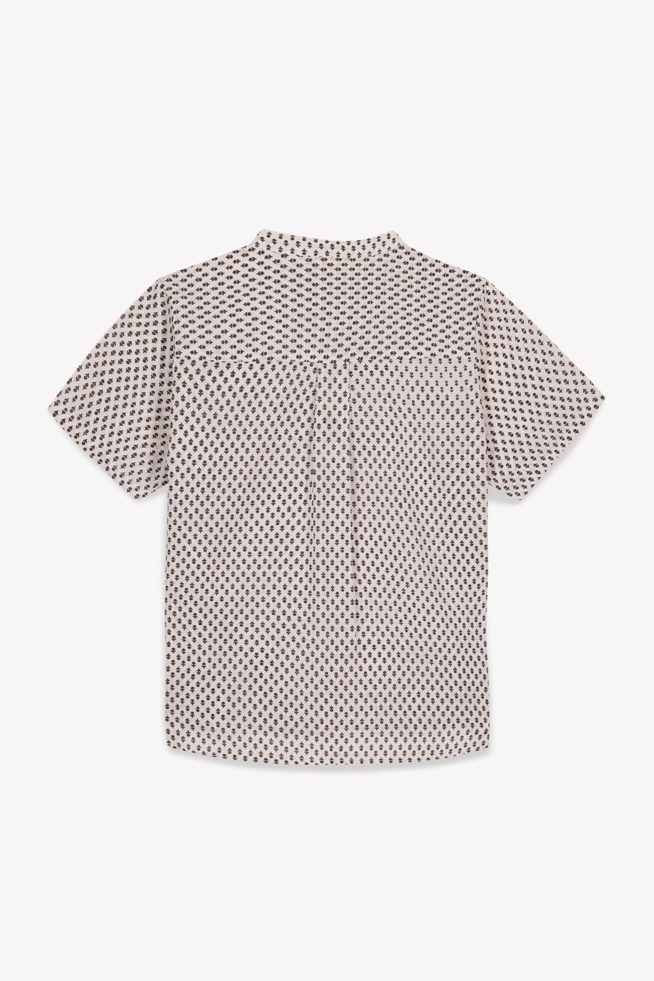 Chemise - Garou fleur voile de coton imprimé fleur
