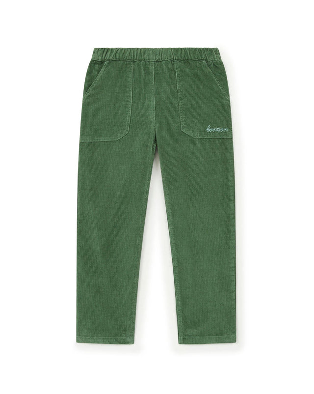 Trousers - Batcha Green in tweed cotton - Image alternative