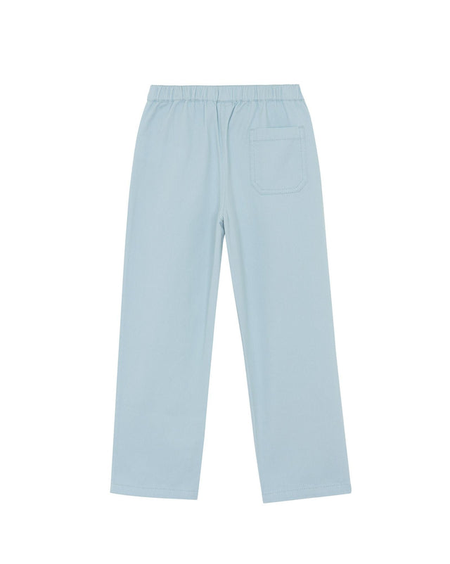 Trousers - Batcha Blue in 100% cotton - Image alternative