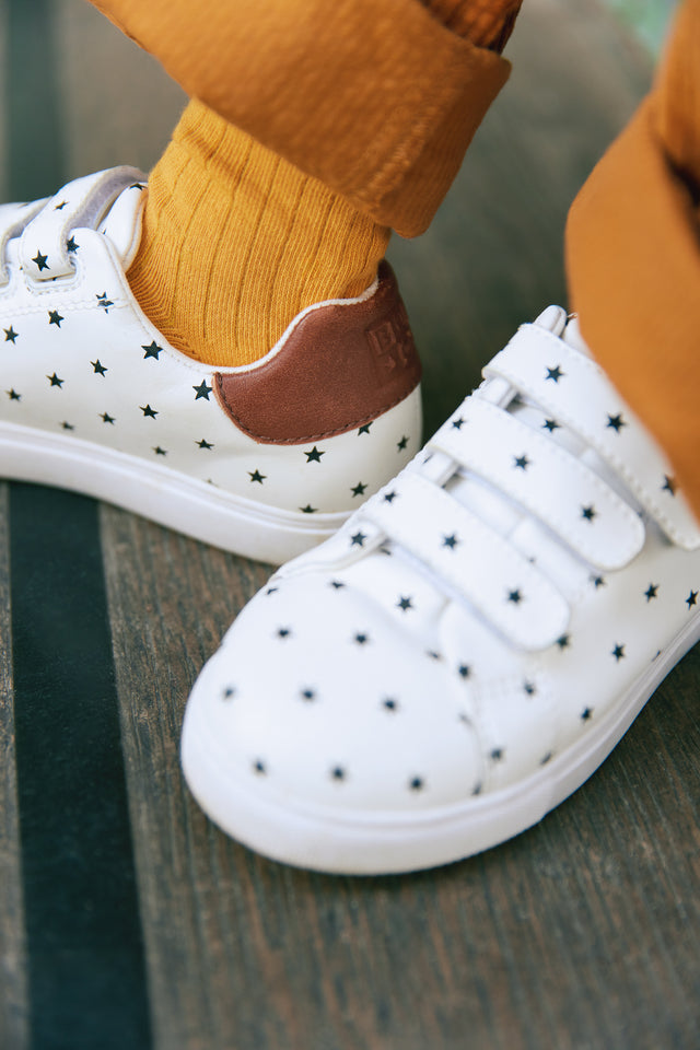 Baskets - beige cuir - Image principale