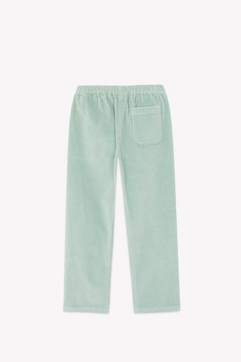Pantalon - Batcha en velours vert clair - Image principale