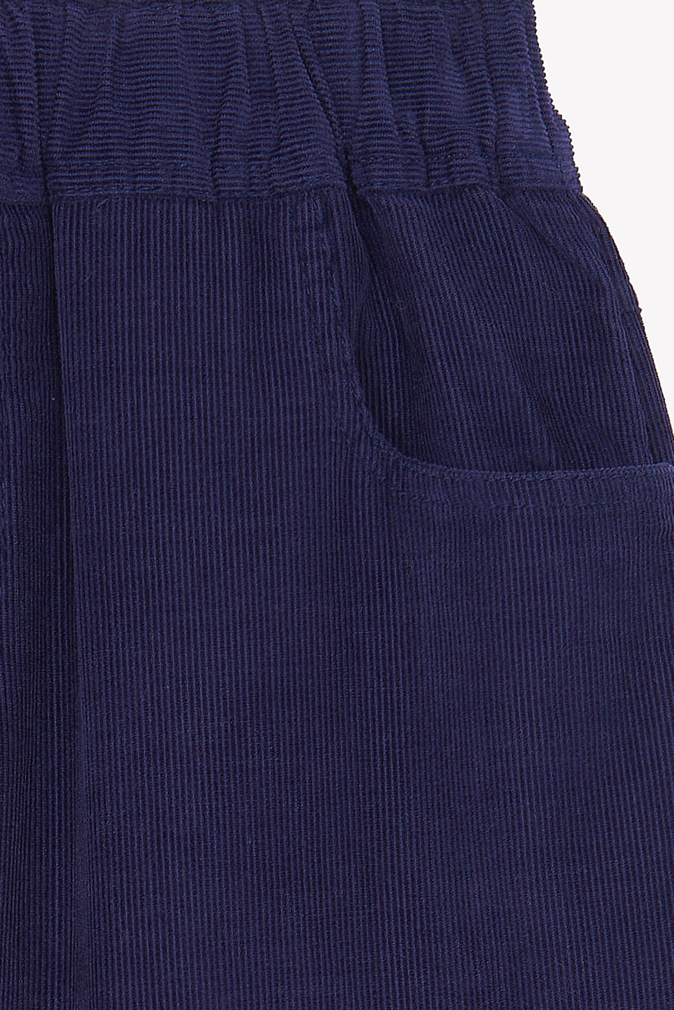 Trousers - Navy bonton crash