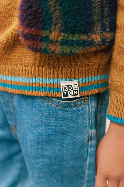 Pull - Malt marron - Image principale