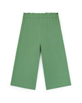 Trousers - Goa Green cotton canvas and linen