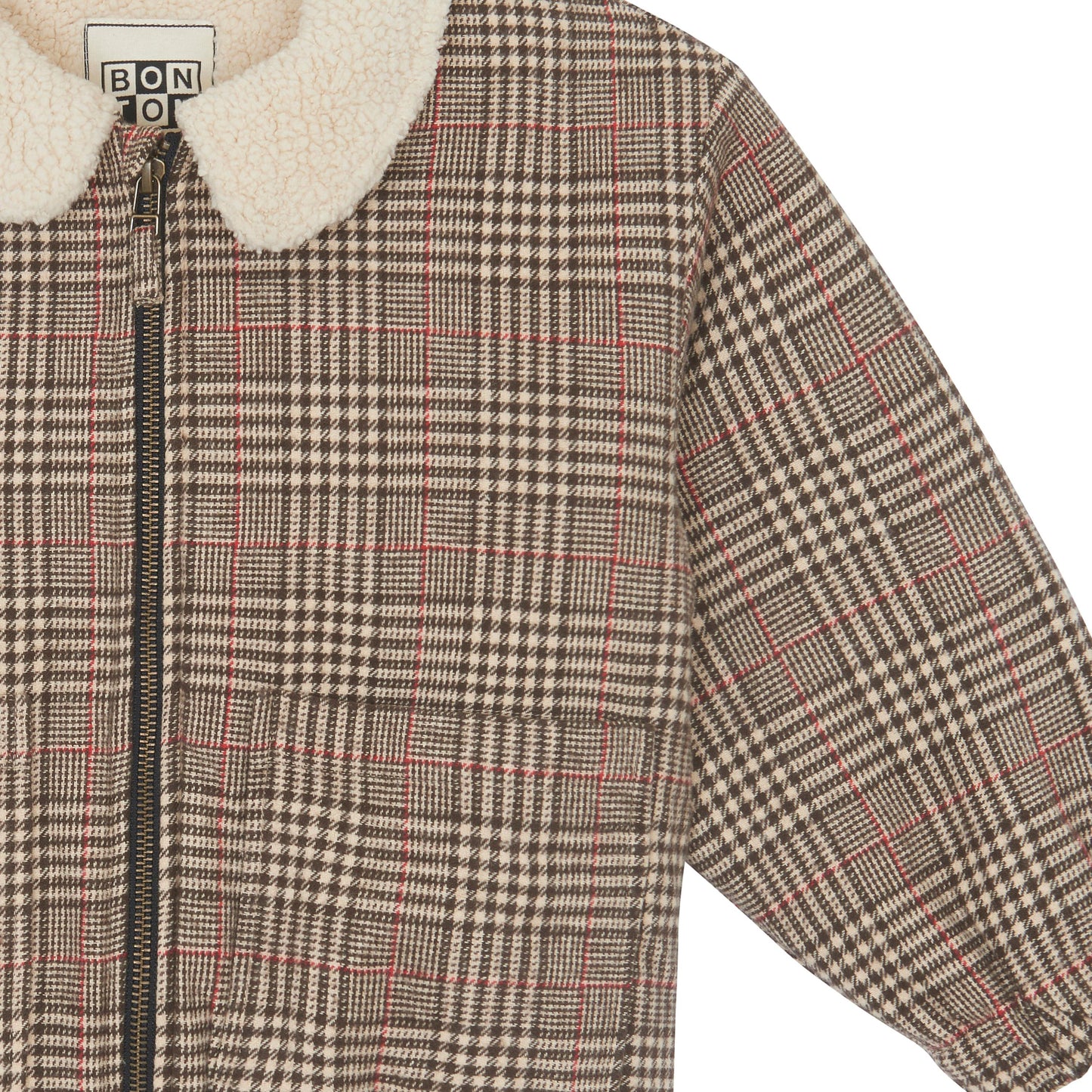 Jacket - Fritz Brown in tweed Print tile