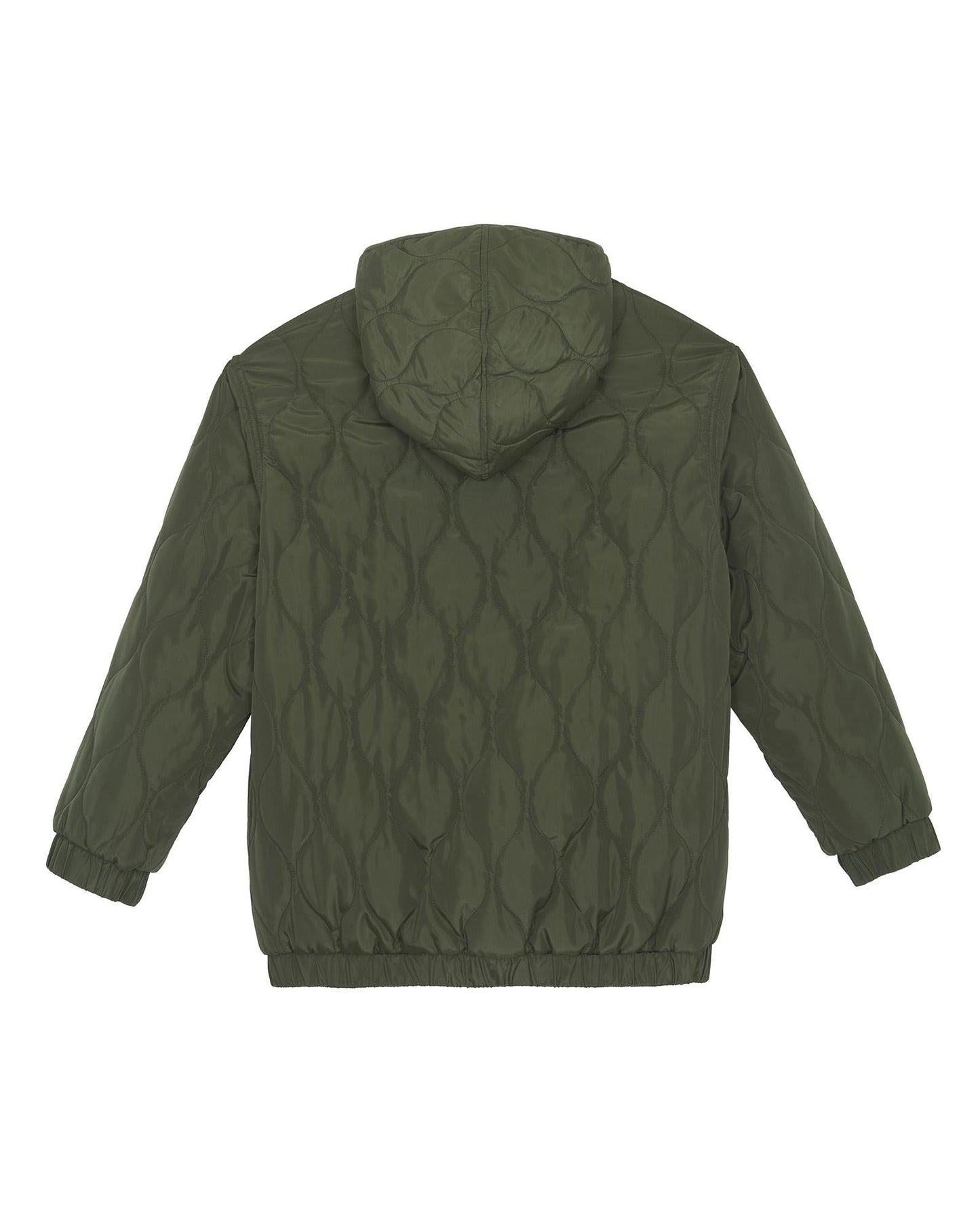 Parka - Green sailor B The Change Bi Material Water-repellent