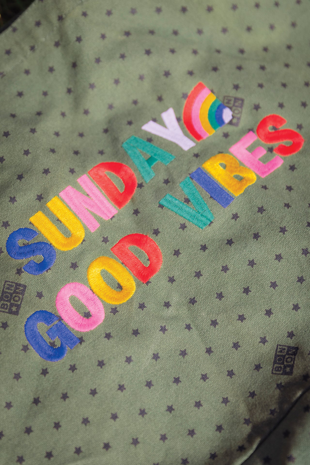 Moyen cabas - Beth dark kaki Bonton