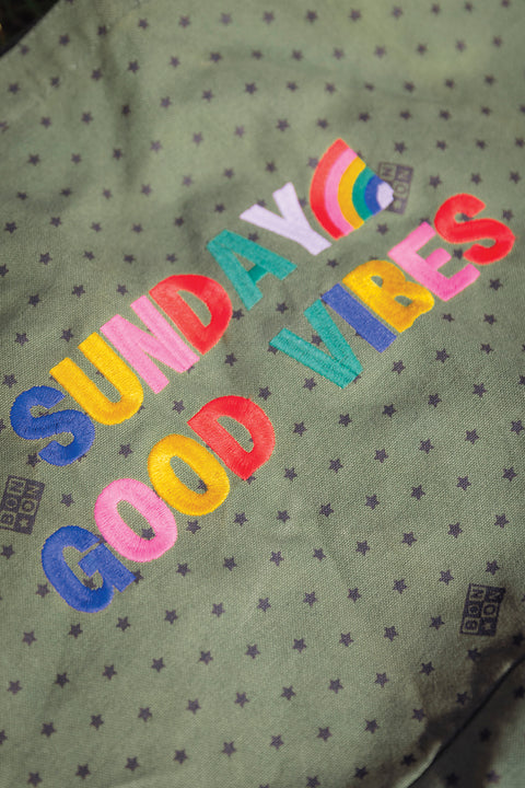 Moyen cabas - Beth dark kaki Bonton - Image principale