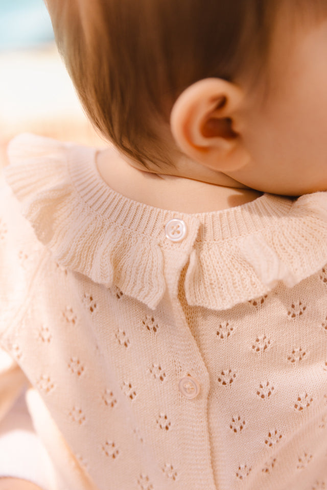 Outfit - Cola Crue Baby cotton Knitwearopenwork - Image alternative