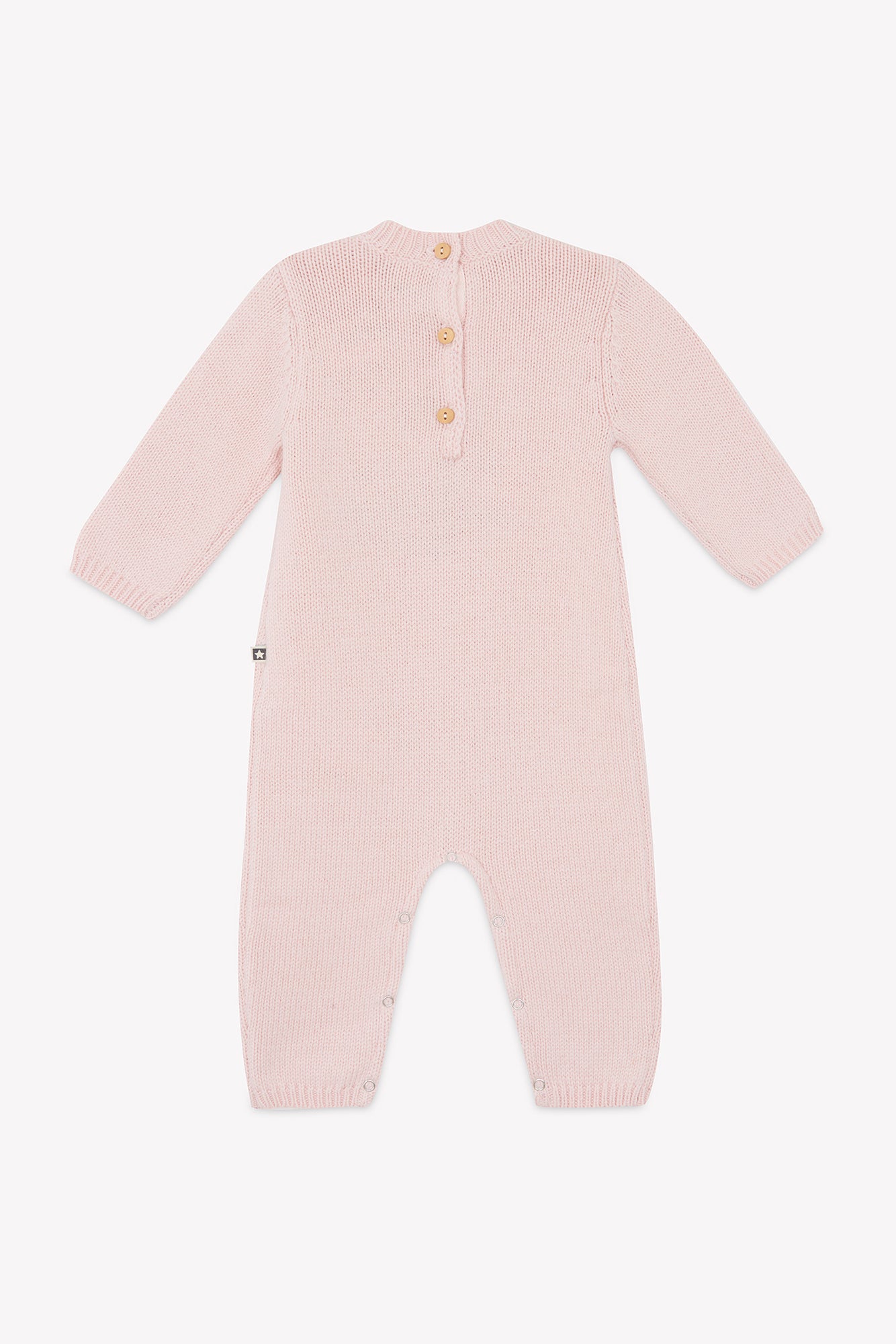 Combinaison - Mil rose clair illustration fleur