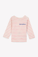 T-shirt - Mario rose Bébé coton
