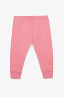 Legging - Tino rose Bébé coton organique