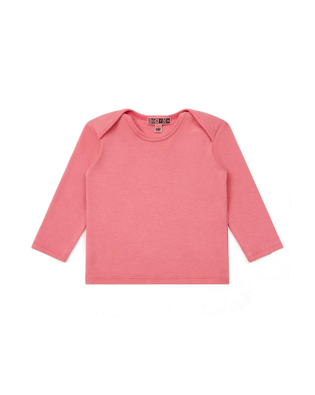 T-shirt - Tina Pink Baby ML 100% organic cotton - Image principale