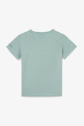 Tee-shirt - Tuba vert Bébé coton organique imprimé