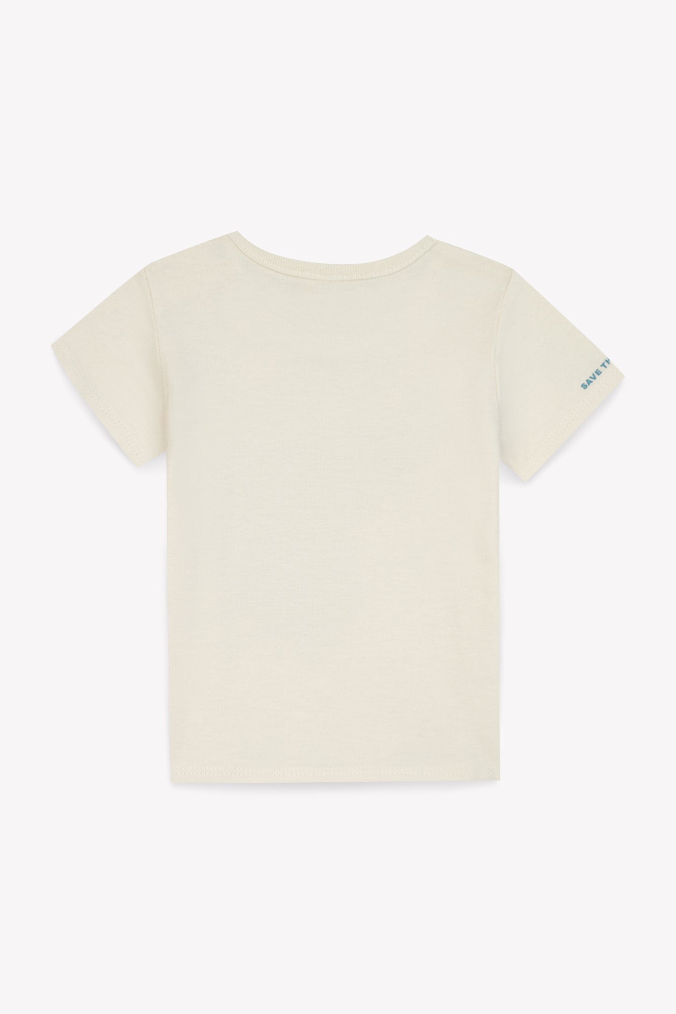 Tee-shirt - Tuba écru Bébé coton organique imprimé