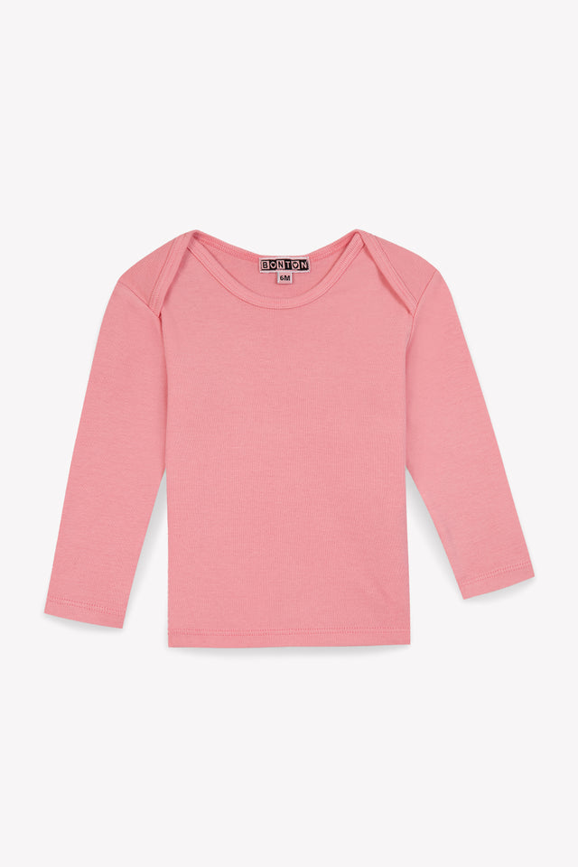 T-shirt - Tina Pink Baby organic cotton - Image principale