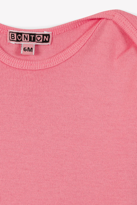 T-shirt - Tina Pink Baby organic cotton - Image principale