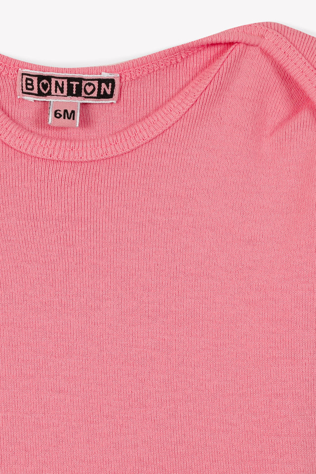 Tee-shirt - Tina rose Bébé coton organique - Image alternative