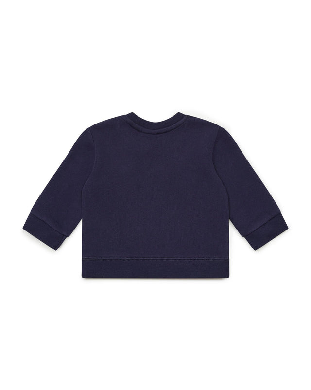Sweatshirt - Love Gang Blue Baby in organic cotton - Image alternative