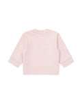 Sweatshirt - Breakfast Pink Baby in organic cotton