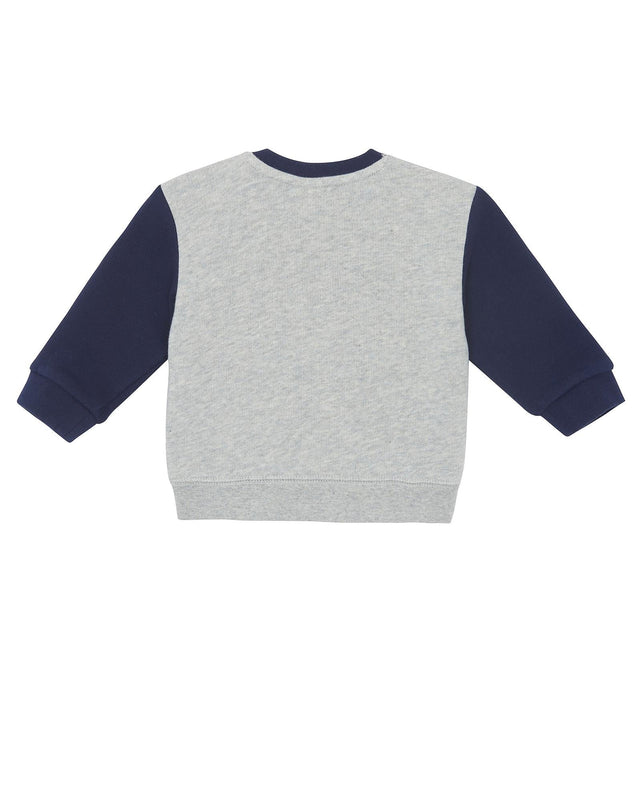 Sweatshirt - School Grey Baby In 100% organic cotton - Image alternative