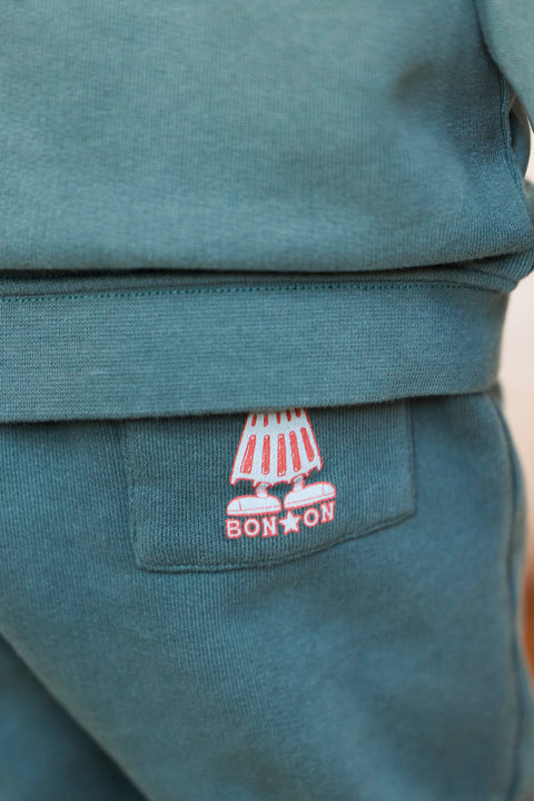 Jooging - Joggy kaki 100% coton - Image principale