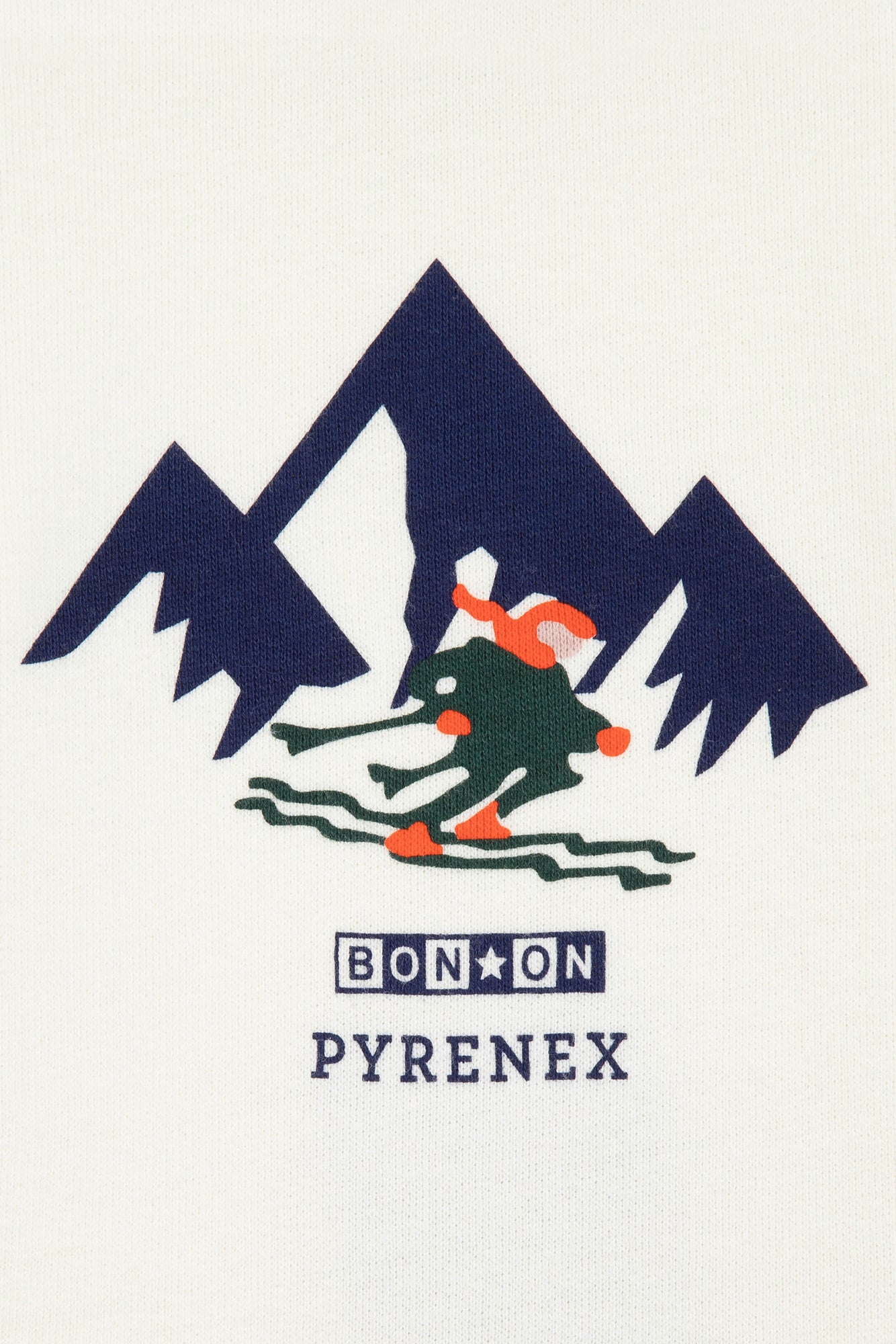 Sweat - Smily bleu clair bonton x pyrenex