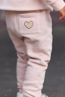 Jooging - Joggy rose clair 100% coton