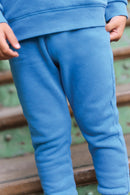 Jooging - Joggy bleu 100% coton