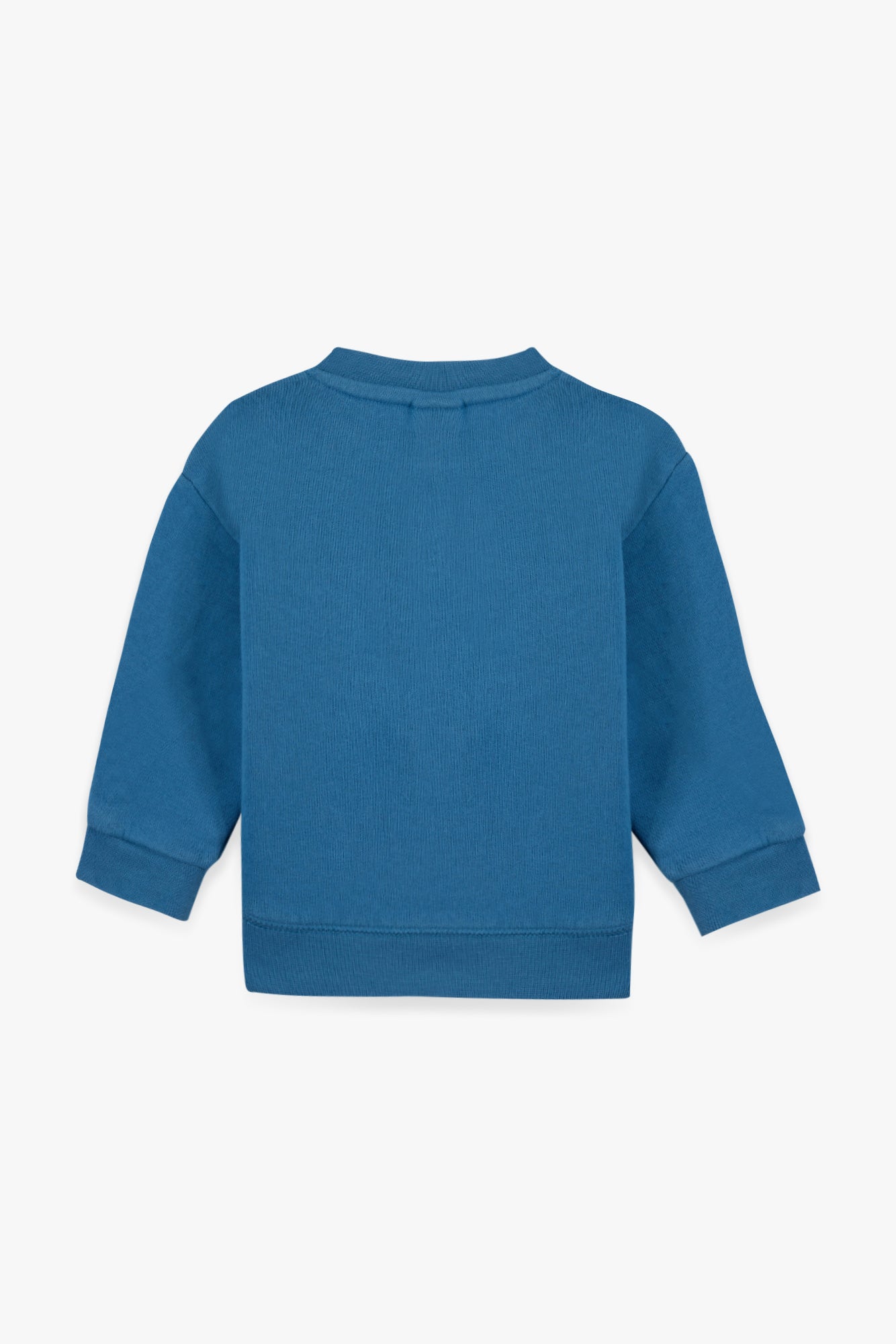 Sweat - Smily bleu bonton