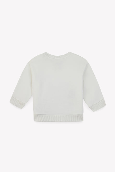 Sweat - Smily Crème Bonton illustration ours - Image principale