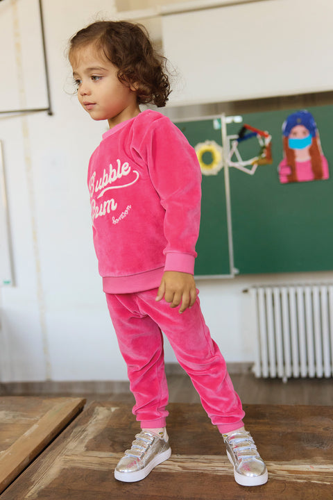 Jooging - Joggy rose 100% coton - Image principale