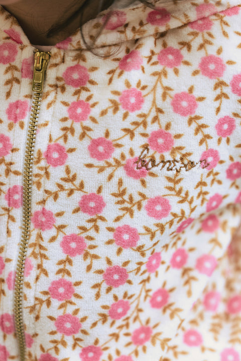 Sweat  - Lino Foulfleur crème bonton - Image principale