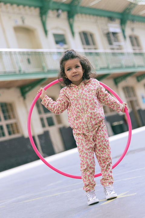 Jogging - Joggy foulfeur crème bonton - Image principale