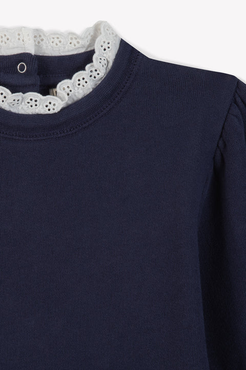 Robe - Tilia navy bonton - Image principale