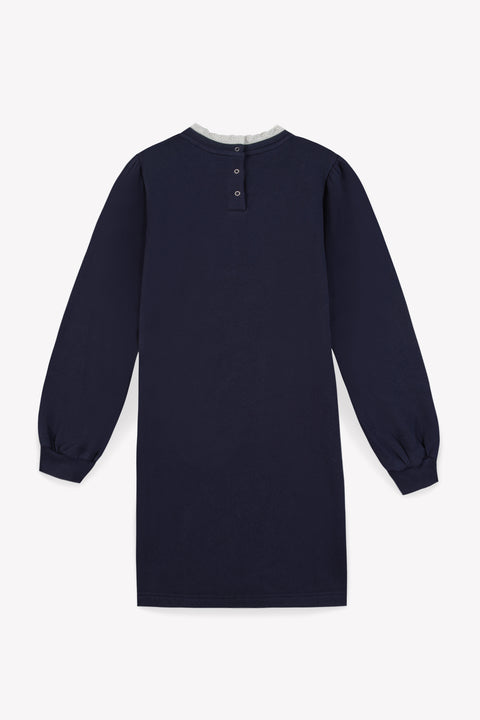 Robe - Tilia navy bonton - Image principale