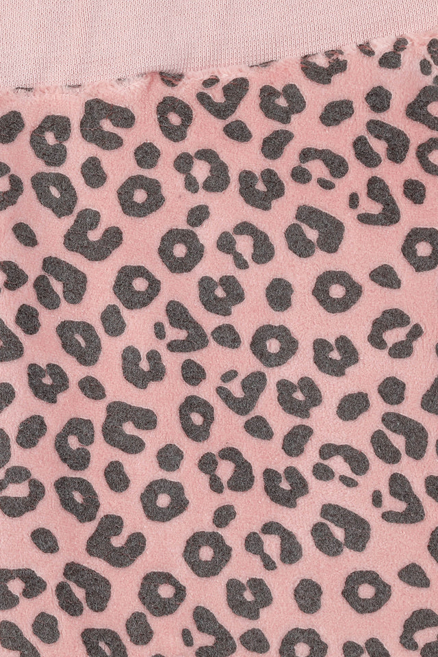 Trousers - Jogging - Pink leopard - Image alternative