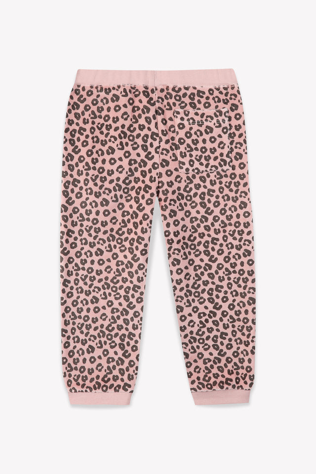 Trousers - Jogging - Pink leopard - Image principale