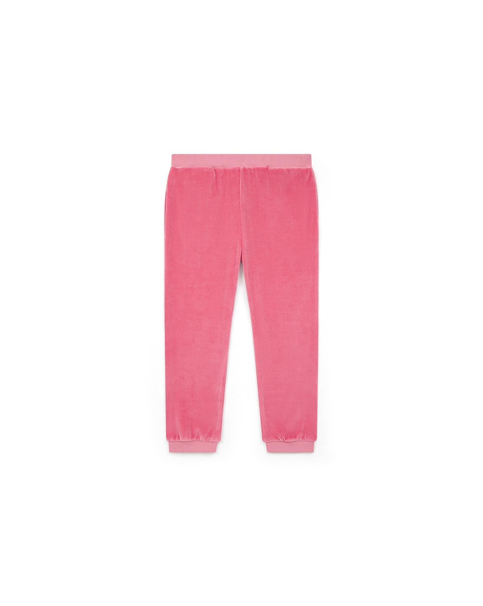 Pantalon jogging en velours