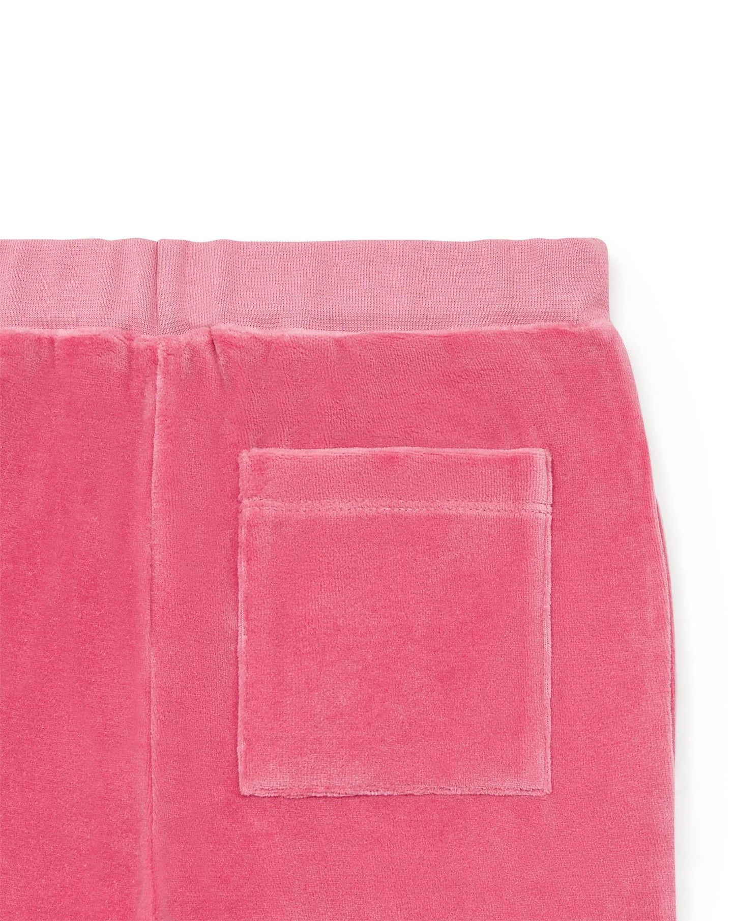 Pantalon - Jogging rose en velours