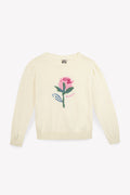 Sweater - Paula ecru cotton