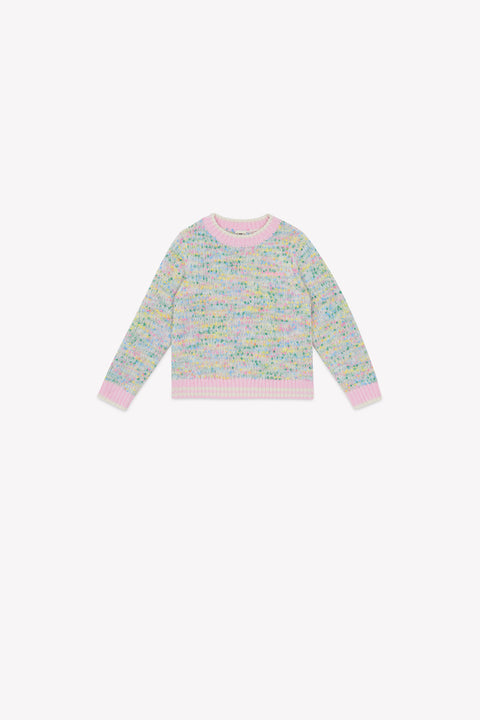 Pull - Paula rainbow crème bonton - Image principale