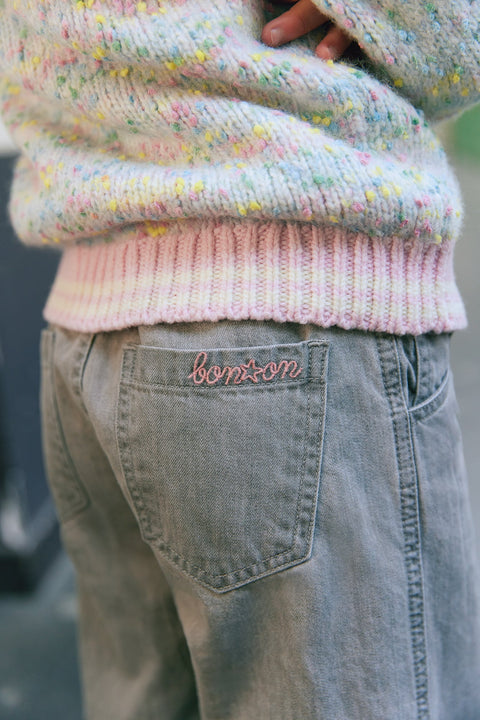 Pantalon - Janot chambray gris - Image principale