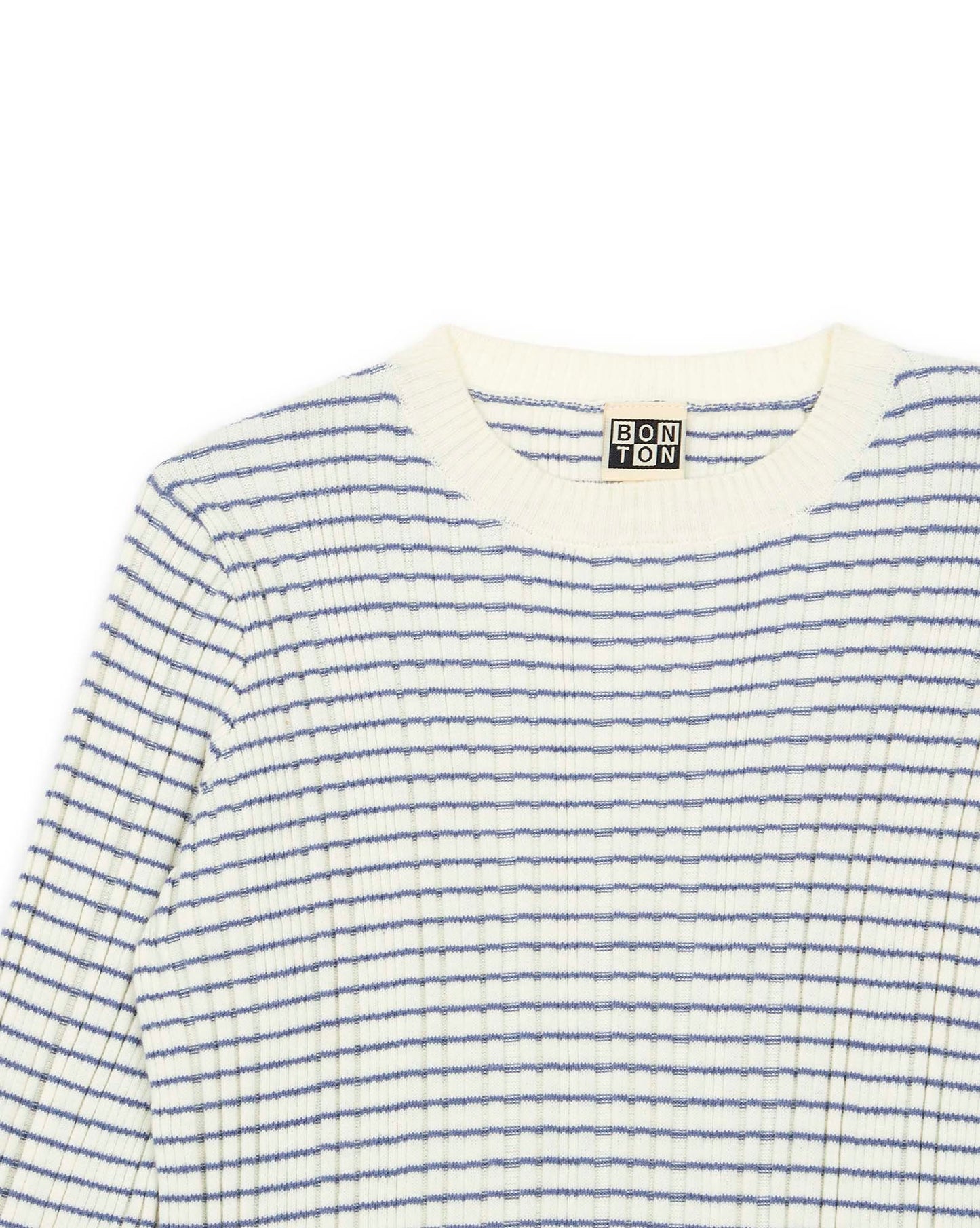 Sweater - Girly Blue stripe