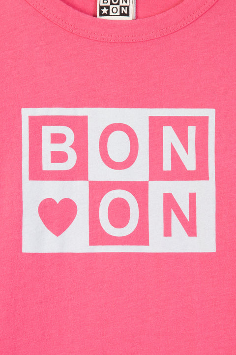 T-shirt - Taxo rose bonton - Image principale