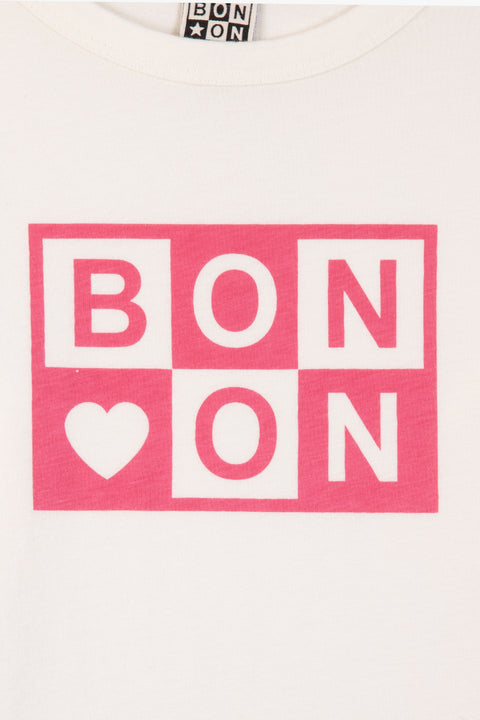 T-shirt - Titty crème bonton - Image principale