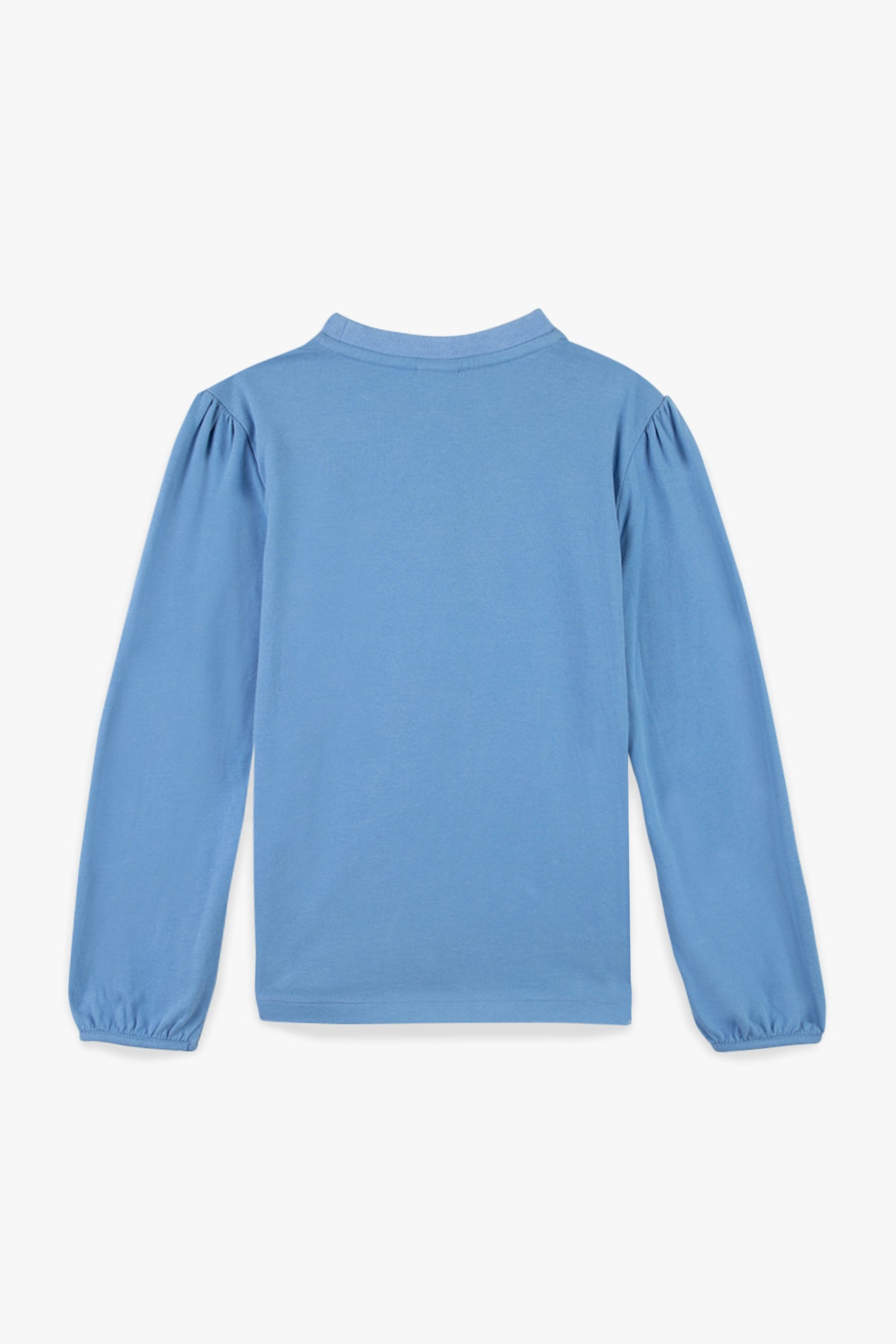 T-shirt - Titty bleu imprimé fleuri