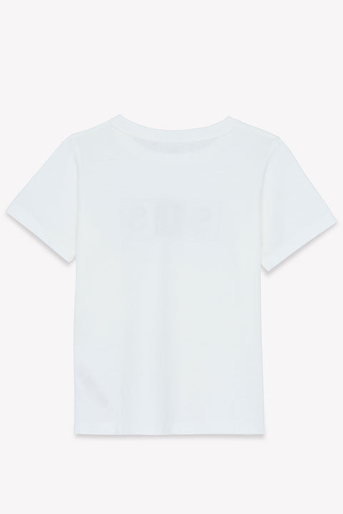 T-shirt - Tubo Sis écru coton BONTON + RON DORFF - Image principale