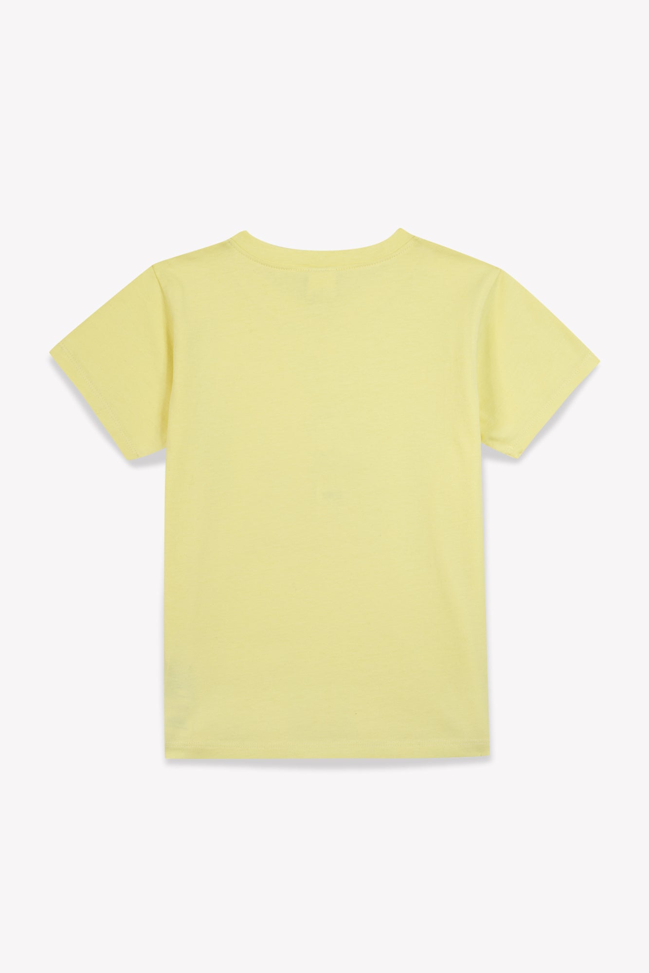 T-shirt - Tubo Yellow organic cotton